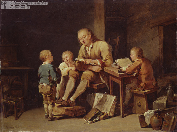 The Lesson (c. 1770)